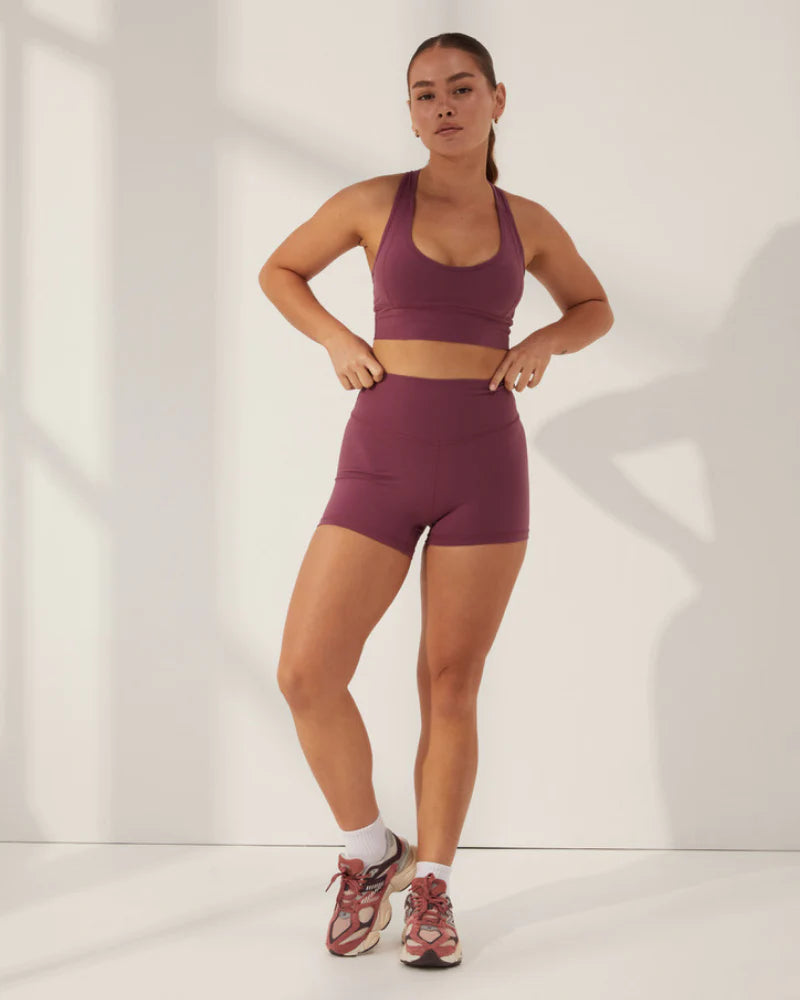 Motion Hi-Rise Short - Grape